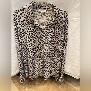 Ladies animal print Blouse